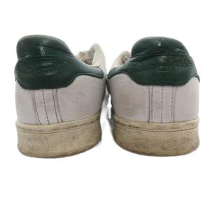 adidas スタンスミス スニーカー シューズ 26.5cm 白 ホワイト 緑 グリーン パンチングデザイン ロゴプリント