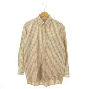 シャツ MA ライトブラウン チェック柄