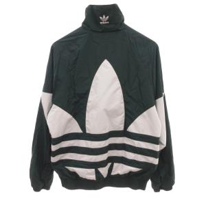 adidas Originals セットアップ ジャージ 緑 グリーン S トレフォイルロゴ スタンドカラー 長袖 /IL GY99