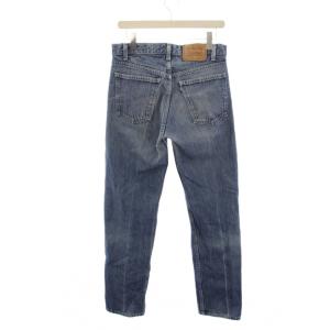 Levi's デニム パンツ W32L32 ブルー 色落ち加工