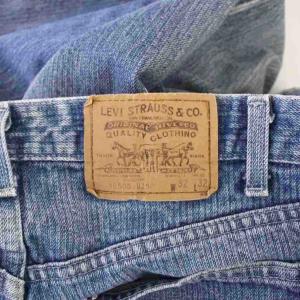 Levi's デニム パンツ W32L32 ブルー 色落ち加工