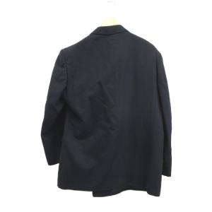 dunhill スーツ フォーマル  紺 ネイビー ダブルブレスト ピークドラペル 長袖 /KV GY99