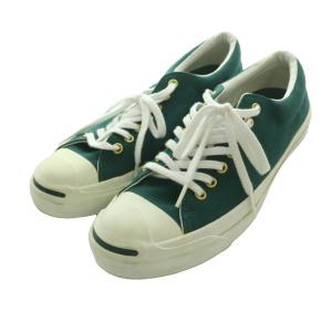 CONVERSE ジャックパーセル スニーカー キャンバス US8.5 27cm 緑 グリーン 白 ホワイト /SS OS