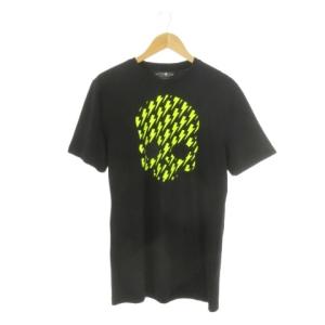 Tシャツ L 黒 ブラック スカル柄 半袖 /CK17 GY99