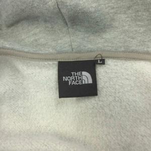 THE NORTH FACE パーカー L 杢グレー グレー 長袖 フード付き フルジップ /KV GY99