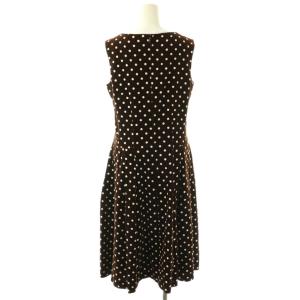 COMME des GARCONS COMME des GARCONS AD2006 ワンピース ノースリーブ スクエアネック S ブラウン アイボリー /DO GY06