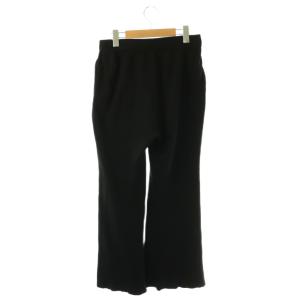 Deuxieme Classe 21SS パンツ ニット ワイド 38 ブラック /HK GY06