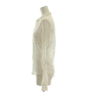 Frank&Eileen フランクアンドアイリーン シャツ ブラウス スキッパー 長袖 リネン XS ホワイト /CX GY06