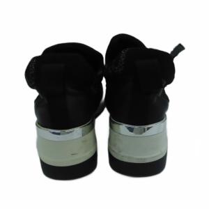 adidas neo スニーカー ハイカット インヒール 24.5?p 黒 ブラック /HO44 GY99