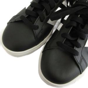 adidas スニーカー レザー ローカット US7 24?p 黒 ブラック /XZ GY99