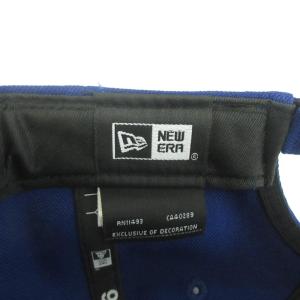 NEW ERA 帽子 キャップ ベースボールキャップ LAロゴ 刺繍 青 ブルー /XZ GY99