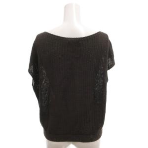 GALERIE VIE 美品 ベスト ブラウン 1 ニット地 ラグランスリーブ /MX