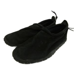 エア モック AIR MOC スリッポン スニーカー スエード ローカット US8 26cm 黒 ブラック