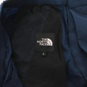 THE NORTH FACE 美品 ショートパンツ ショーツ L ロゴ 刺繍 ベルト付き ポケット付き 紺 ネイビー /KB GY99