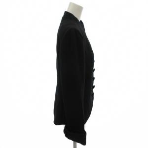 YVES SAINT LAURENT テーラードジャケット フォーマル 5B 総裏地 ウール 36 黒 ブラック /FF GY99
