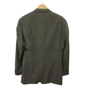 EMPORIO ARMANI スーツ セットアップ 上下 テーラードジャケット ウール シングル 3B 総裏地 肩パッド パンツ スラックス