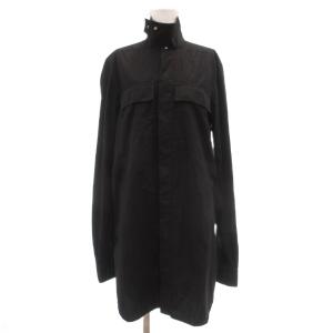 17SS RU17S9294-P 胸ポケットコットンオーバーサイズ長袖シャツ