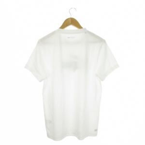 LACOSTE SPORT Tシャツ M REGULAR FIT 白 ホワイト クルーネック 半袖 ロゴプリント /CK22