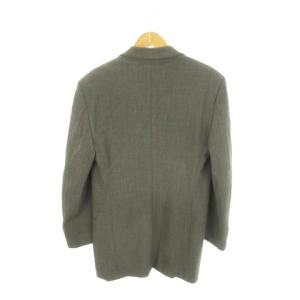 GIORGIO ARMANI テーラードジャケット 上着 ウール 48 グレー 背抜き 750805 /MN5 GY99