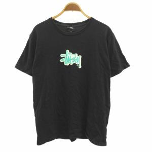 Tシャツ M 黒 ブラック ロゴ プリント 半袖 /RY GY99