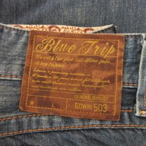EDWIN エドウィン-503 Blue Trip デニム ジーンズ フレア ブーツカット