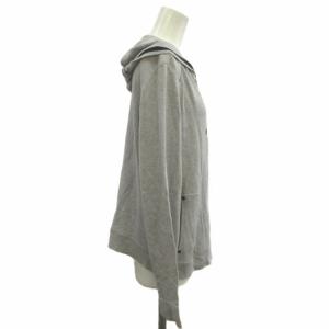 BURBERRY LONDON パーカー フードロゴ入り ジャケット 上着 15 グレー フード付き 長袖 フルジップ FBB81-144-06