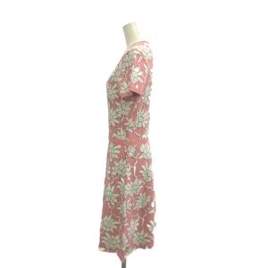 VALENTINO ジャカードニットドレス ワンピース M ピンク PB3KD20R3R4