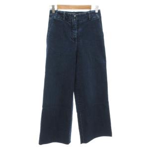 ワイドデニムパンツ インディゴ 36