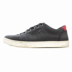 DOLCE&GABBANA スニーカー シューズ ローカット 7 黒 ブラック CS1362 /AE