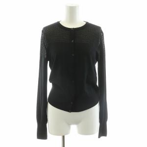 FOXEY Cardigan Crochet アンサンブルニット 38