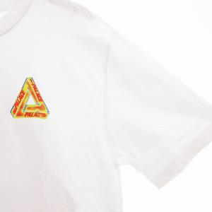 PALACE 美品 heat sensi Tシャツ クルーネック プリント 半袖 XL 白 ホワイト /AE