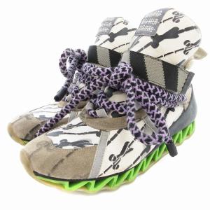 ベルンハルトウィルヘルム BERNHARD WILLHELM スニーカー シューズ ハイカット 総柄 42