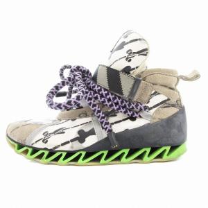 CAMPER ベルンハルトウィルヘルム BERNHARD WILLHELM スニーカー シューズ ハイカット 総柄 42