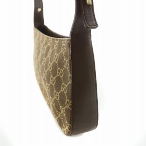 GUCCI ワンショルダーバッグ GGキャンバス ブラウン 001・4285 001013