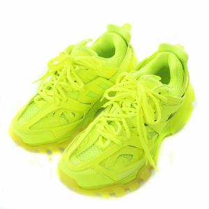 BALENCIAGA TRACK CLEAR SOLE スニーカー 27cm イエロー 647742