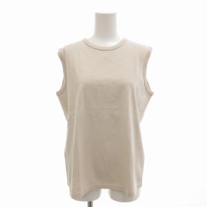 パックタンクトップ ノースリーブカットソー コットン 2 M 白 オフホワイト BN-20SL-045