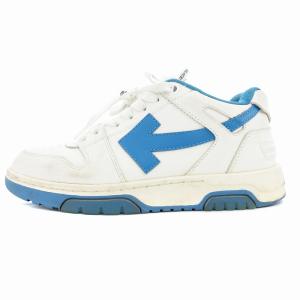 Out of Office Low スニーカー シューズ ハイカット 38 白 ホワイト 青 ブルー /AE