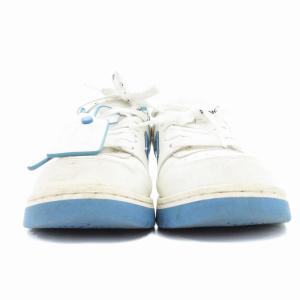 Off-White Out of Office Low スニーカー シューズ ハイカット 38 白 ホワイト 青 ブルー /AE