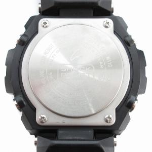 CASIO G-SHOCK G-STEEL 腕時計 電波 アナログウォッチ ソーラー クロノグラフ カレンダー 黒 ブラック GST-W110-1AJF
