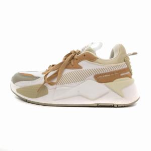 PUMA RS-X Candy Wns スニーカー シューズ ローカット 異素材切替 24.0cm ベージュ 390647-02