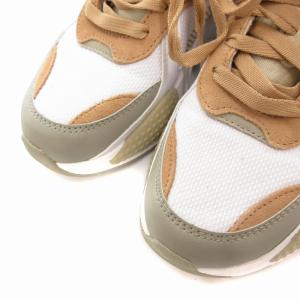PUMA RS-X Candy Wns スニーカー シューズ ローカット 異素材切替 24.0cm ベージュ 390647-02