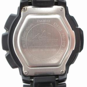 CASIO プロトレック 腕時計 デジタルウォッチ ソーラー クロノグラフ 黒 ブラック PRG-270-1AJF