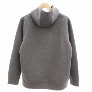 EDIFICE パーカ フーディ プルオーバー 長袖 ダークグレー /AE