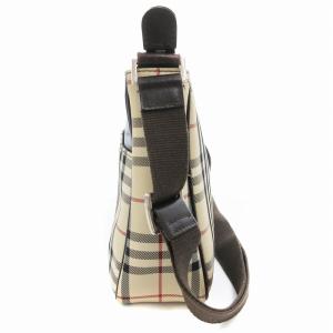 BURBERRY ワンショルダーバッグ ノバチェック ブラウン ベージュ