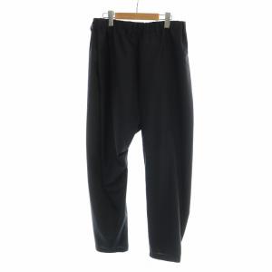 23AW SWING イージーパンツ 捻じれデザイン 2 ブラック