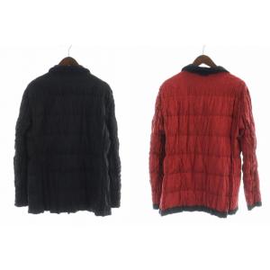 ISSEY MIYAKE MEN 19AW リバーシブル ダウンジャケット 2 レッド