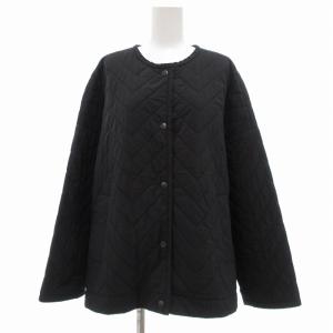 20AW SALIM SPICA キルティング ショートコート ジャケット 中綿 ナイロン 38 ブラック