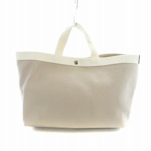 コーテッドキャンバス スクエア トート L マスティック ベージュ 705GP