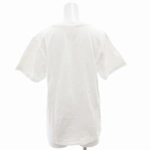 A BATHING APE ベイビーマイロ BABY MILO Tシャツ カットソー 半袖 クルーネック プリント XS 白 ホワイト