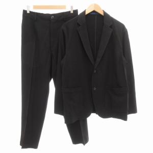 ソフト ストレッチ ツイル セットアップ スーツ テーラードジャケット イージーパンツ シングル 2B